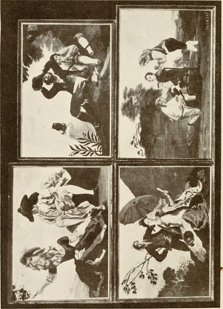 An illustration from The Spanish royal tapastries, 1921, leaf 369