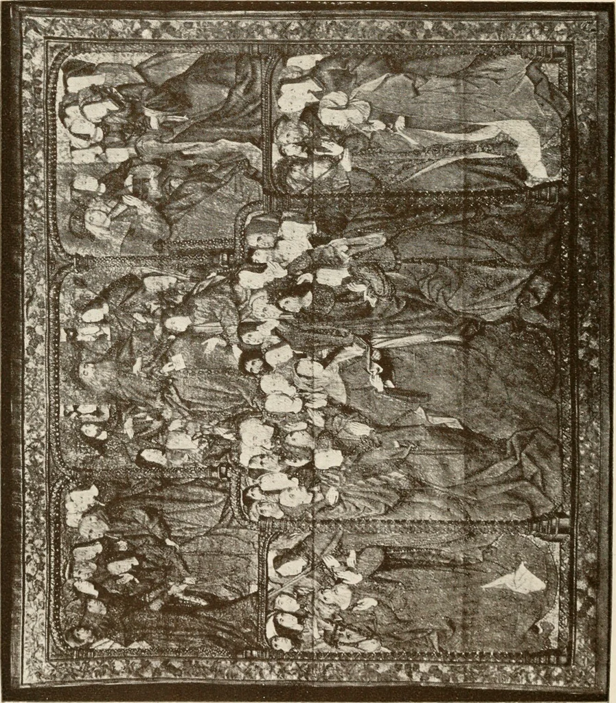 An illustration from The Spanish royal tapastries, 1921, leaf 97
