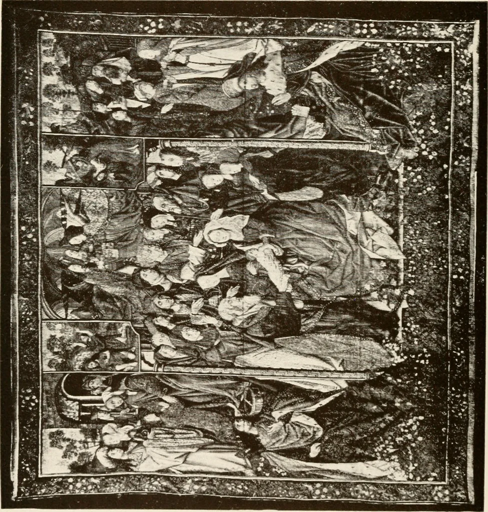 An illustration from The Spanish royal tapastries, 1921, leaf 99