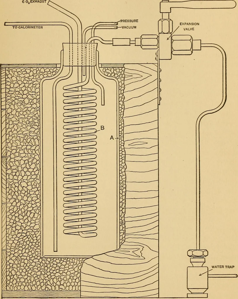An illustration from Specific heat of some calcium chloride solutions between -35° and 20° C, 1910, leaf 24
