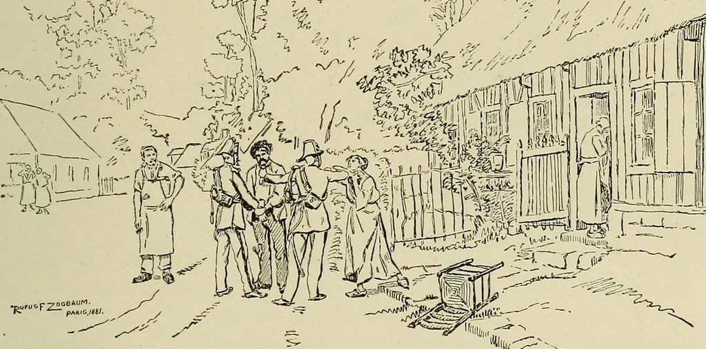 An illustration from Special exhibition of paintings by American artists at home and in Europe, Nov. 7-Dec. 26 : illustrated catalog, 1881, leaf 44