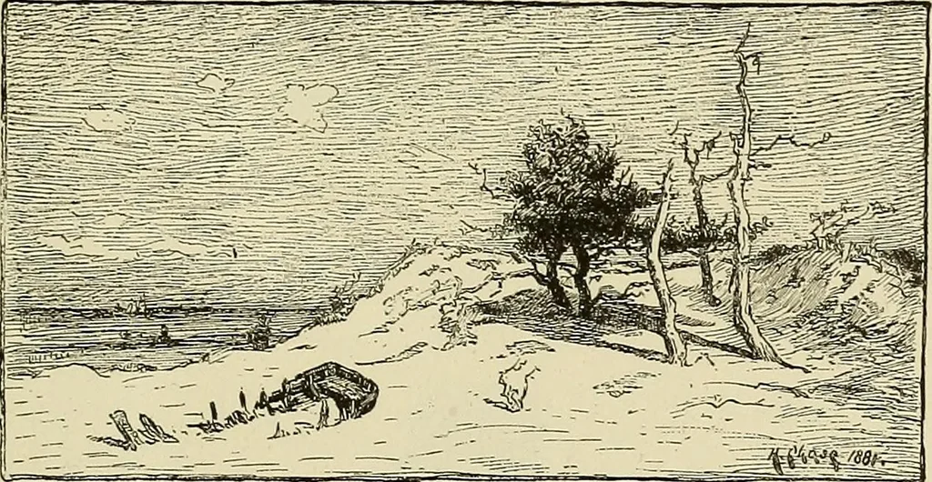An illustration from Special exhibition of paintings by American artists at home and in Europe, Nov. 7-Dec. 26 : illustrated catalog, 1881, leaf 46