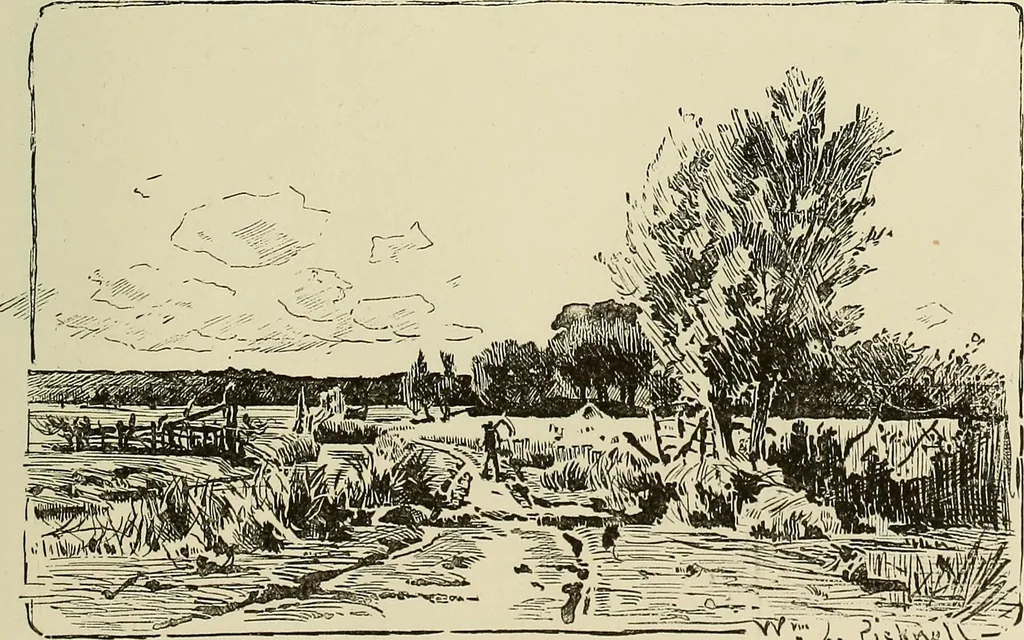 An illustration from Special exhibition of paintings by American artists at home and in Europe, Nov. 7-Dec. 26 : illustrated catalog, 1881, leaf 54