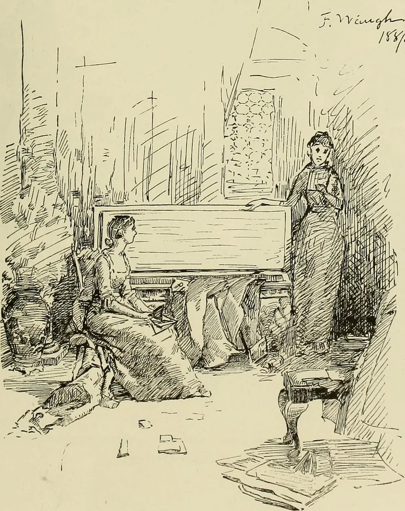 An illustration from Special exhibition of paintings by American artists at home and in Europe, Nov. 7-Dec. 26 : illustrated catalog, 1881, leaf 62