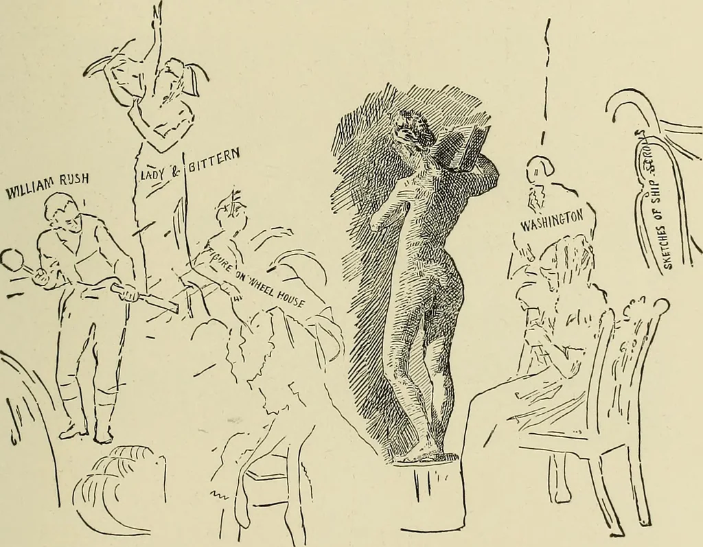 An illustration from Special exhibition of paintings by American artists at home and in Europe, Nov. 7-Dec. 26 : illustrated catalog, 1881, leaf 66