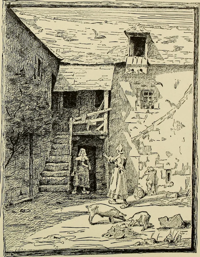 An illustration from Special exhibition of paintings by American artists at home and in Europe, Nov. 7-Dec. 26 : illustrated catalog, 1881, leaf 74