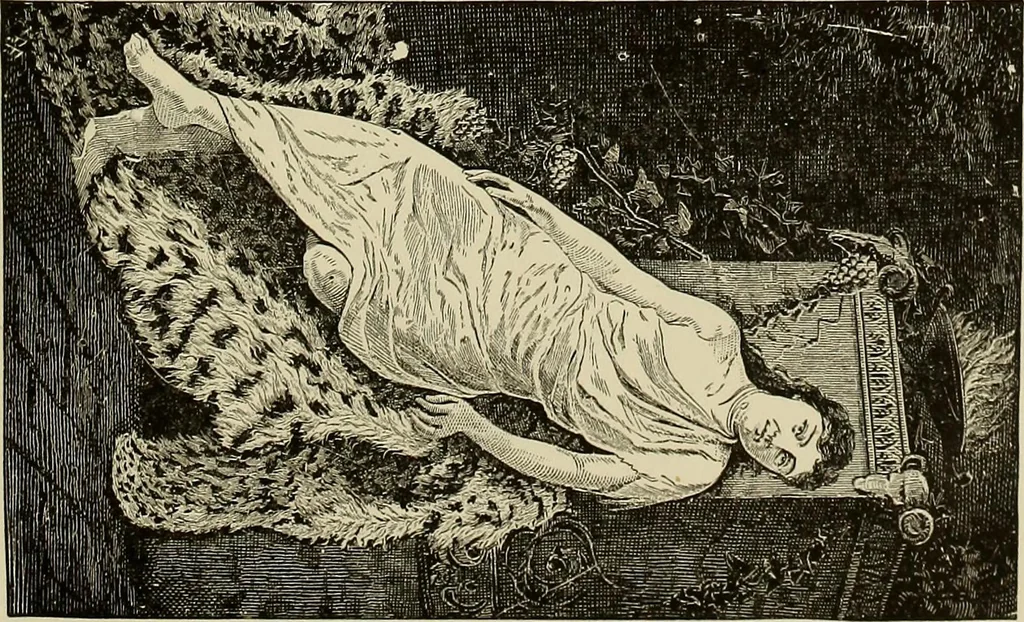 An illustration from Special exhibition of paintings by American artists at home and in Europe, Nov. 7-Dec. 26 : illustrated catalog, 1881, leaf 84