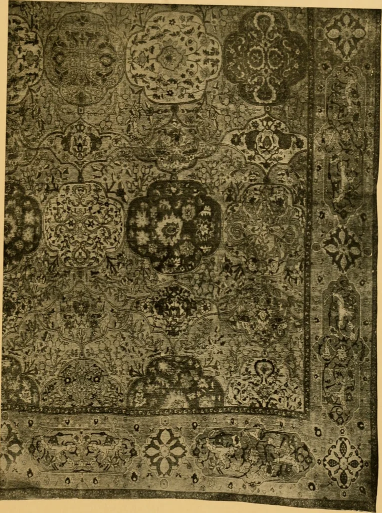 An illustration from Special list of fine Persian rugs : in carpet sizes over ten feet in length., 1913, leaf 122