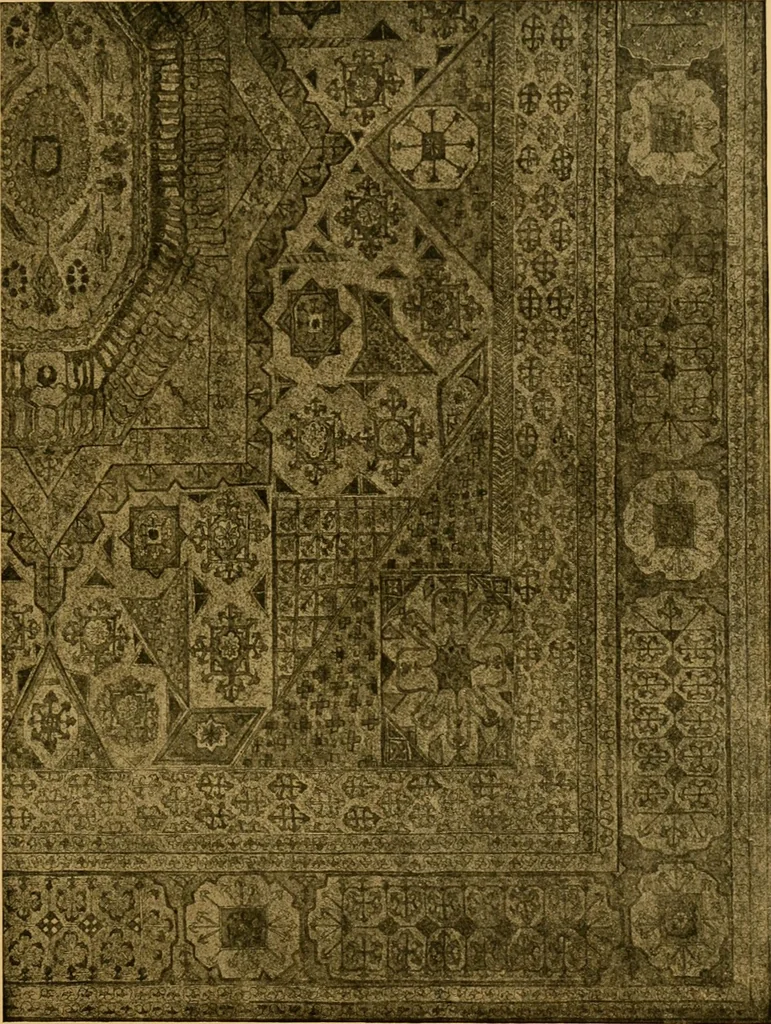An illustration from Special list of fine Persian rugs : in carpet sizes over ten feet in length., 1913, leaf 18