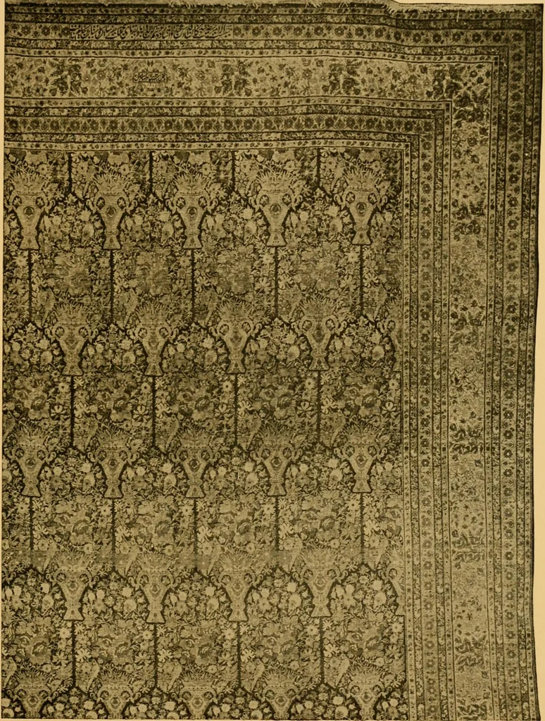 An illustration from Special list of fine Persian rugs : in carpet sizes over ten feet in length., 1913, leaf 56
