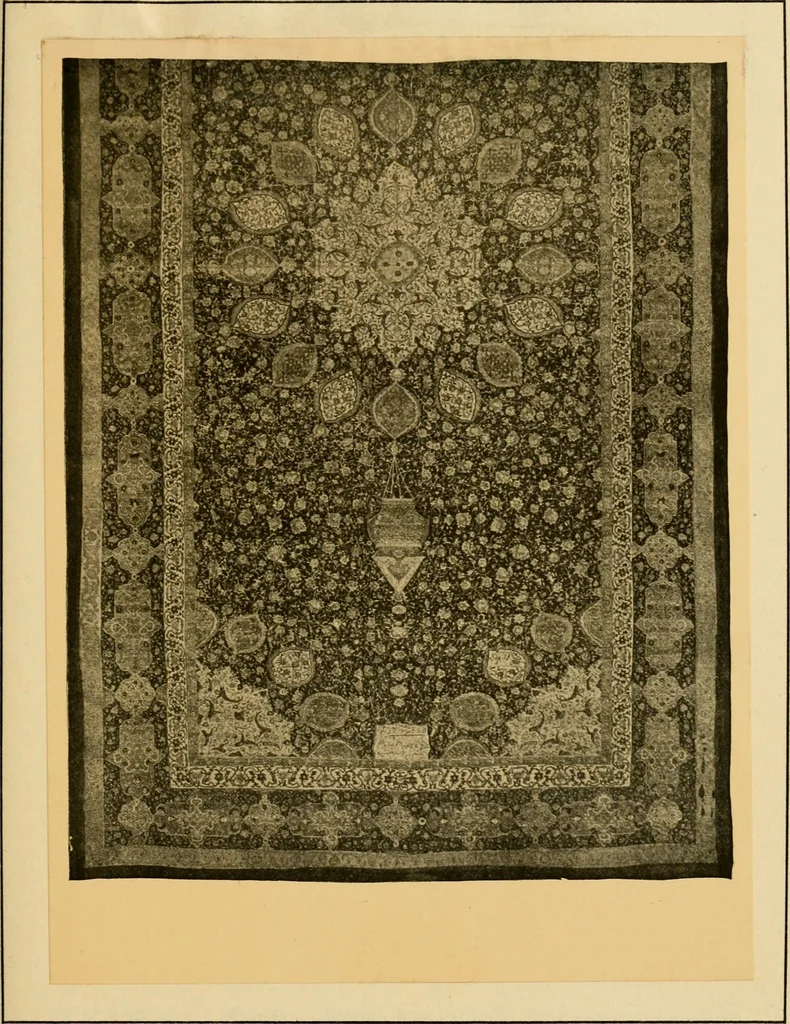 An illustration from Special list of fine Persian rugs : in carpet sizes over ten feet in length., 1913, leaf 86