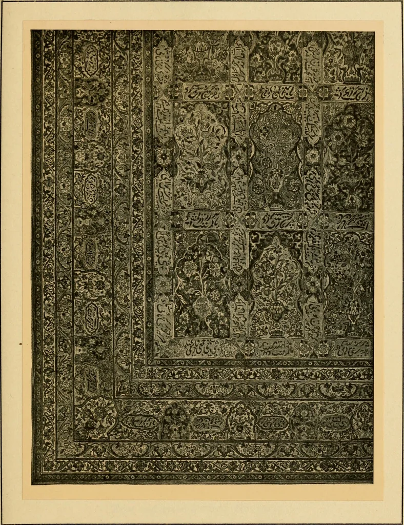 An illustration from Special list of fine Persian rugs : in carpet sizes over ten feet in length., 1913, leaf 92