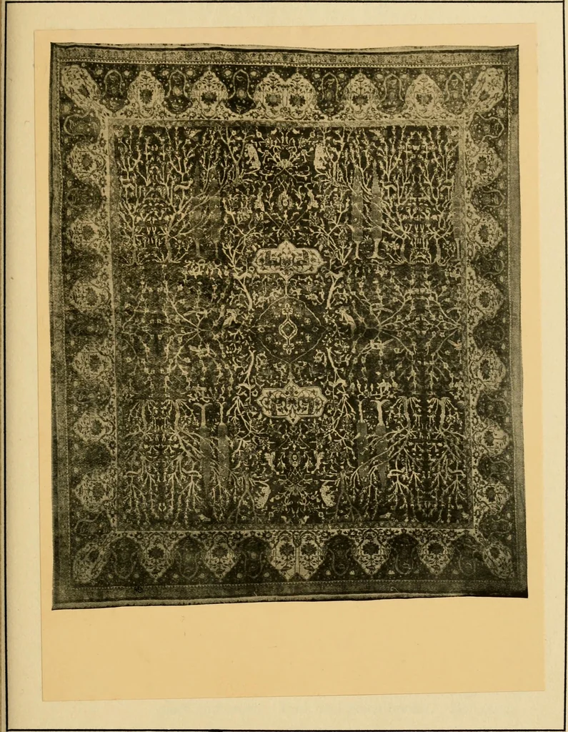 An illustration from Special list of fine Persian rugs : in carpet sizes over ten feet in length., 1913, leaf 98
