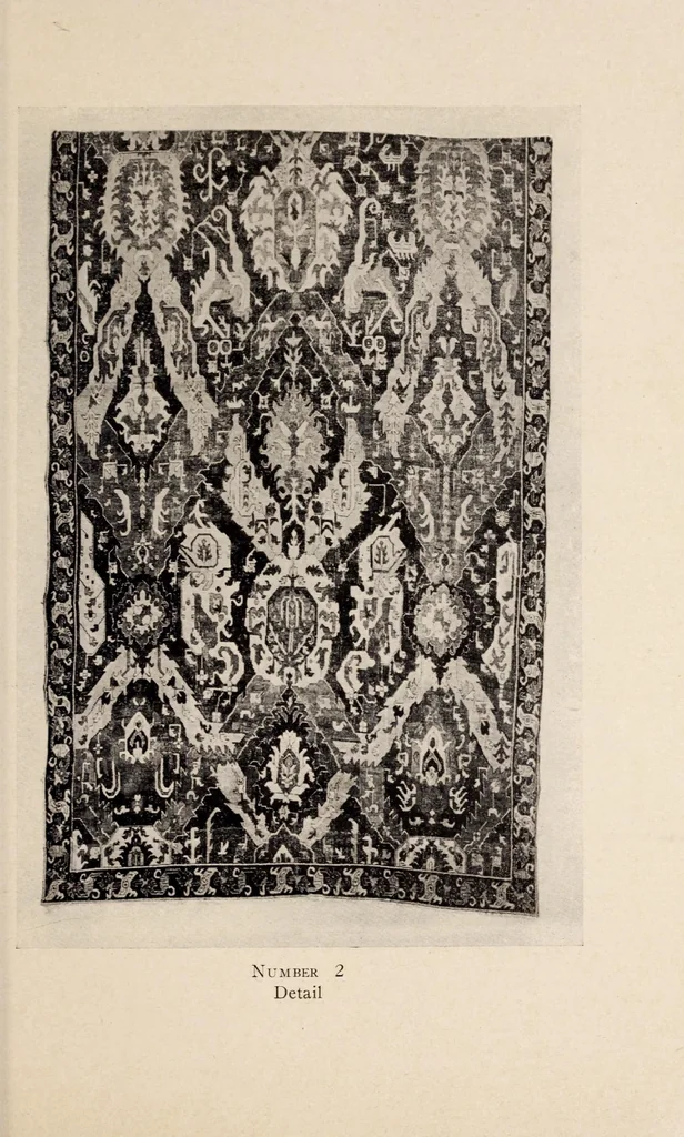 An illustration from Special loan exhibition of carpets and other textiles from Asia Minor, 1919, leaf 101