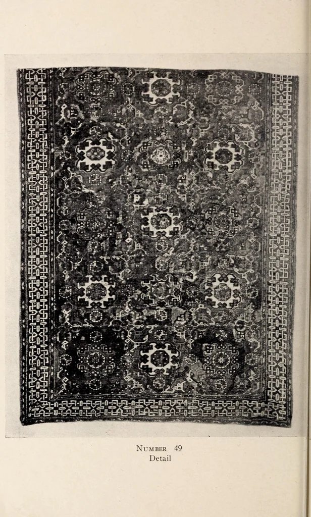 An illustration from Special loan exhibition of carpets and other textiles from Asia Minor, 1919, leaf 118