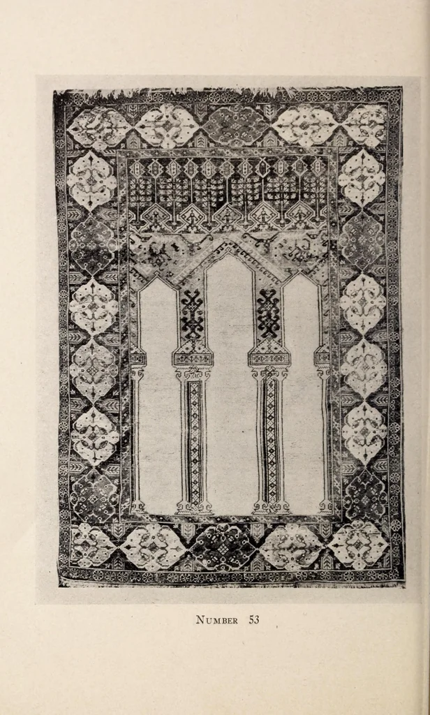 An illustration from Special loan exhibition of carpets and other textiles from Asia Minor, 1919, leaf 120