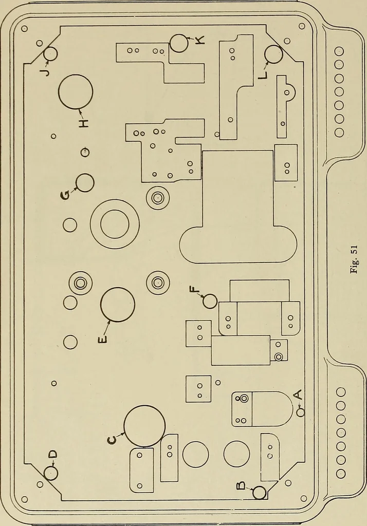 An illustration from Specifications for the multiplex printing telegraph system : theory and operation, 1920, leaf 193