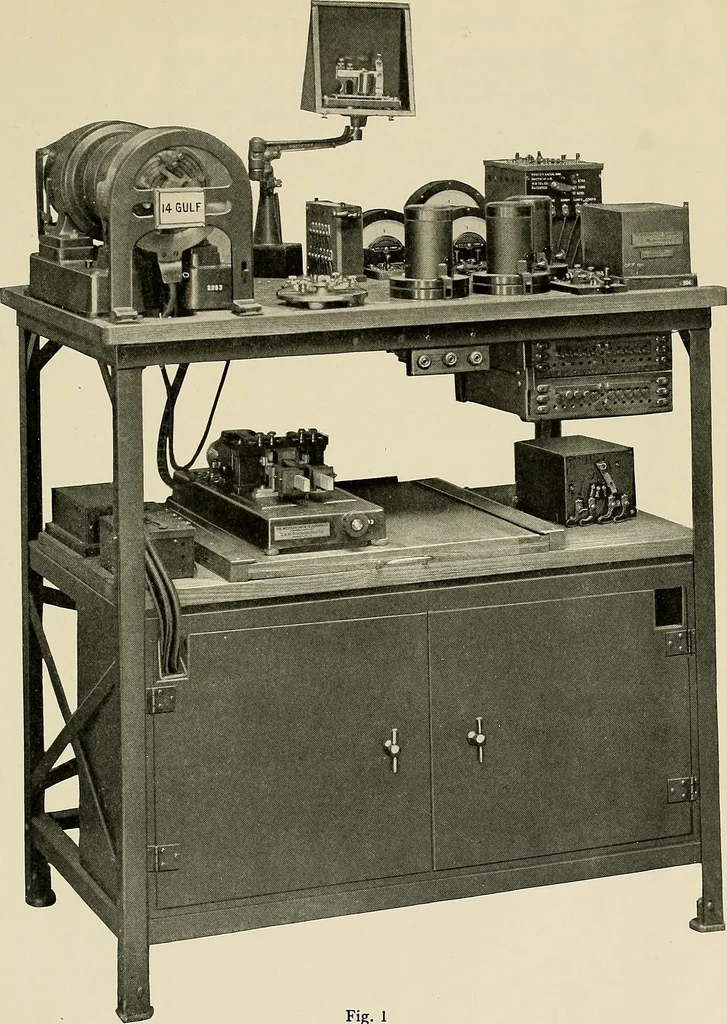 An illustration from Specifications for the multiplex printing telegraph system : theory and operation, 1920, leaf 280