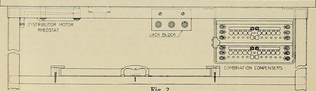 An illustration from Specifications for the multiplex printing telegraph system : theory and operation, 1920, leaf 283