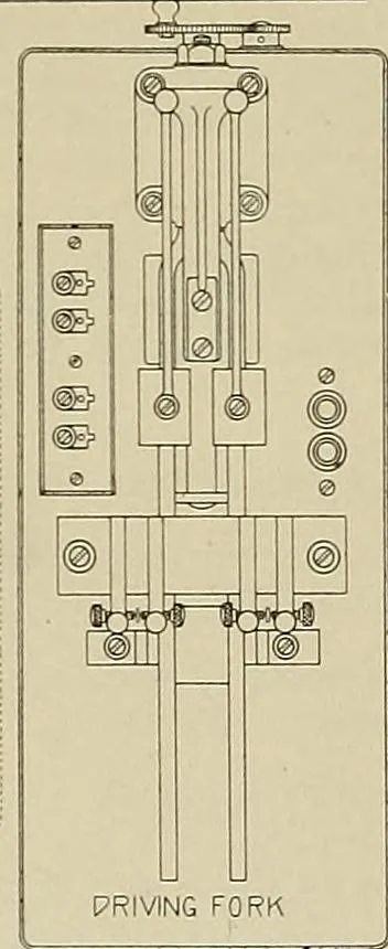 An illustration from Specifications for the multiplex printing telegraph system : theory and operation, 1920, leaf 305