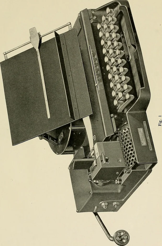 An illustration from Specifications for the multiplex printing telegraph system : theory and operation, 1920, leaf 86