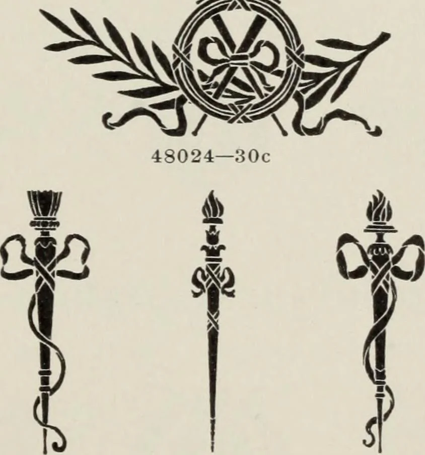 An illustration from Specimen book and catalog : a price list of printers' supplies .., 1907, leaf 186