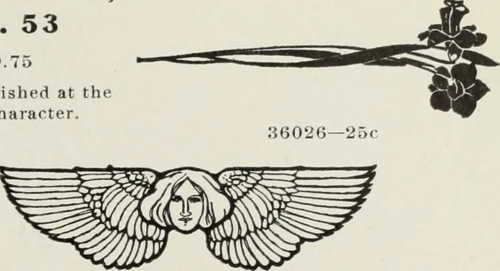 An illustration from Specimen book and catalog : a price list of printers' supplies .., 1907, leaf 188