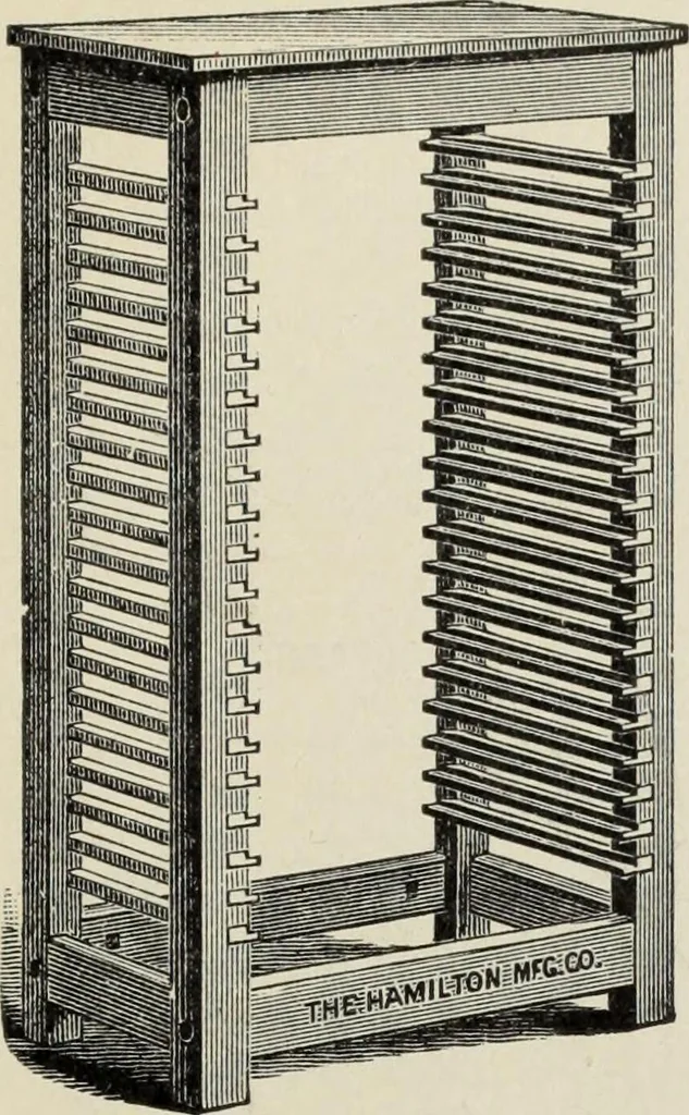 An illustration from Specimen book and catalog : a price list of printers' supplies .., 1907, leaf 234