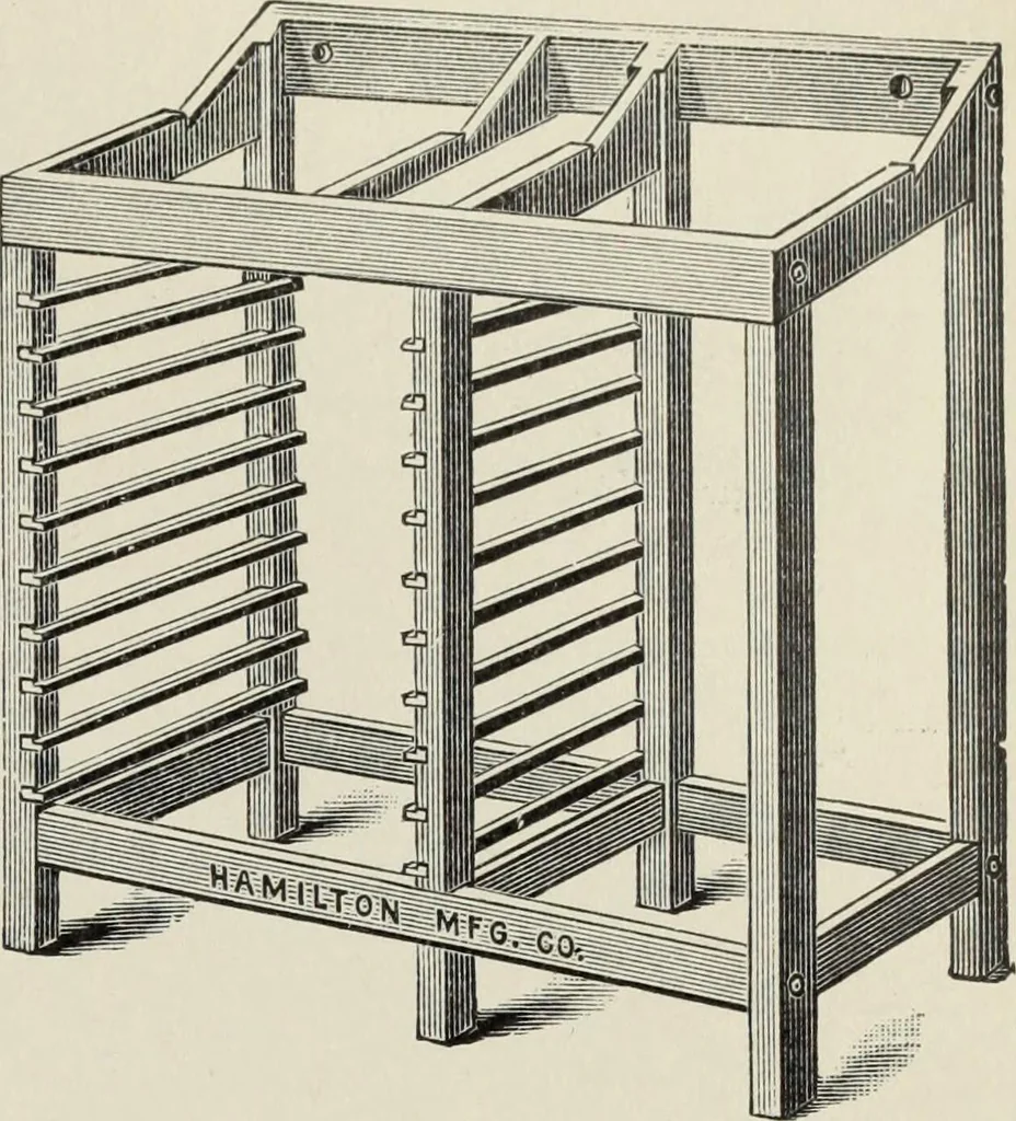 An illustration from Specimen book and catalog : a price list of printers' supplies .., 1907, leaf 234