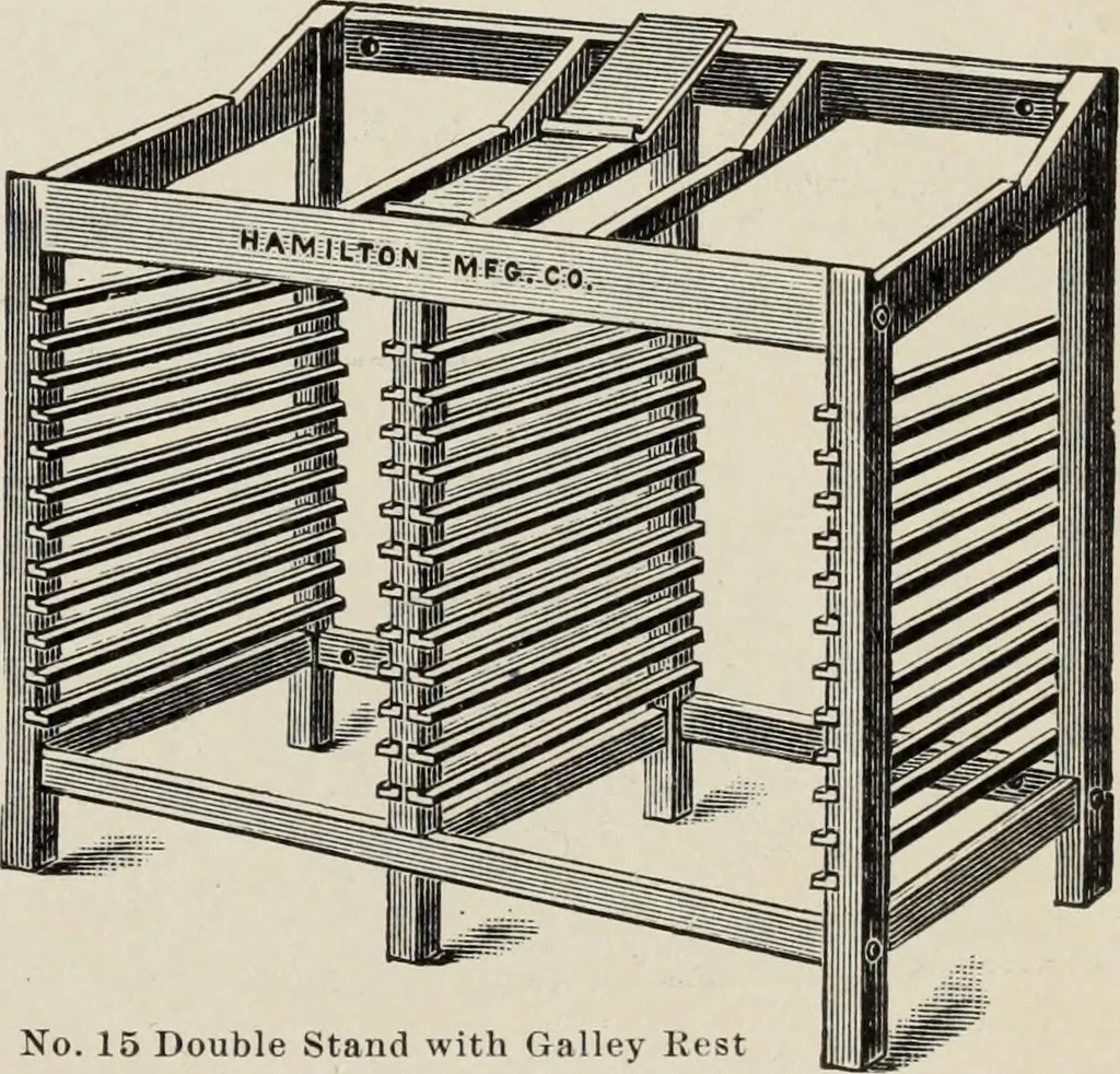 An illustration from Specimen book and catalog : a price list of printers' supplies .., 1907, leaf 234