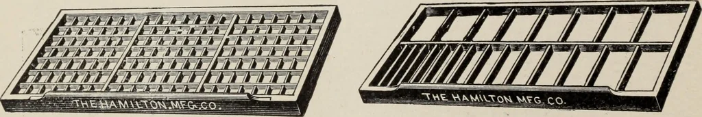 An illustration from Specimen book and catalog : a price list of printers' supplies .., 1907, leaf 235