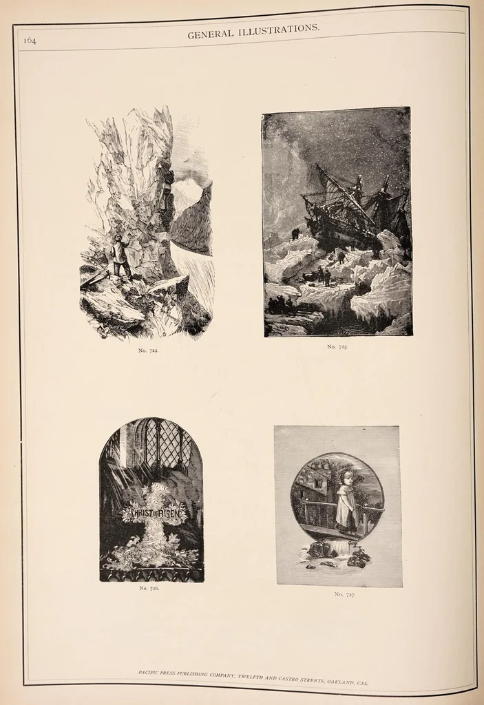 An illustration from Specimen book of electrotypes comprising Pacific coast scenery, general illustrations, trade cuts, advertising novelties, &c. furnished by the Pacific press publishing house ...Oakland, Cal., 1885, leaf 171