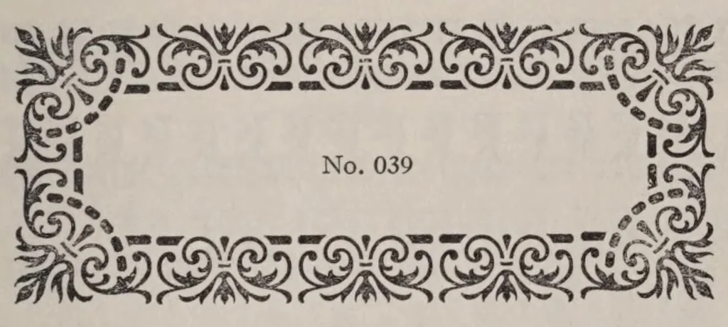 An illustration from Specimen book of type faces and decorative material., 1923, leaf 139