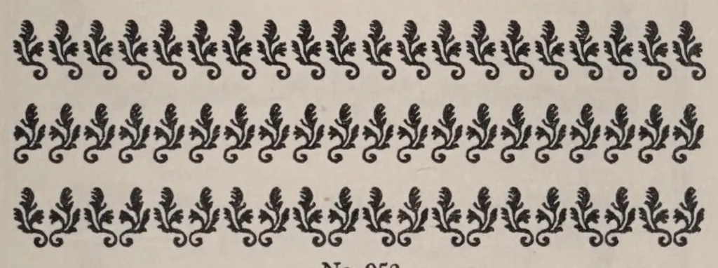 An illustration from Specimen book of type faces and decorative material., 1923, leaf 141