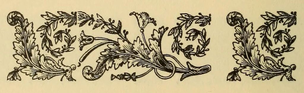 An illustration from Specimen des caractères de la fonderie de N. P. Gando à Paris et de son fils Th. S. Gando à Bruxelles, 1917, leaf 86