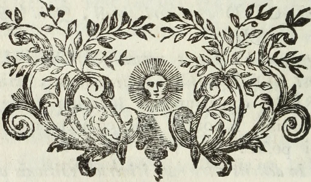 An illustration from Specimen historicum typographiae romanae xv. saeculi, 1778, leaf 87