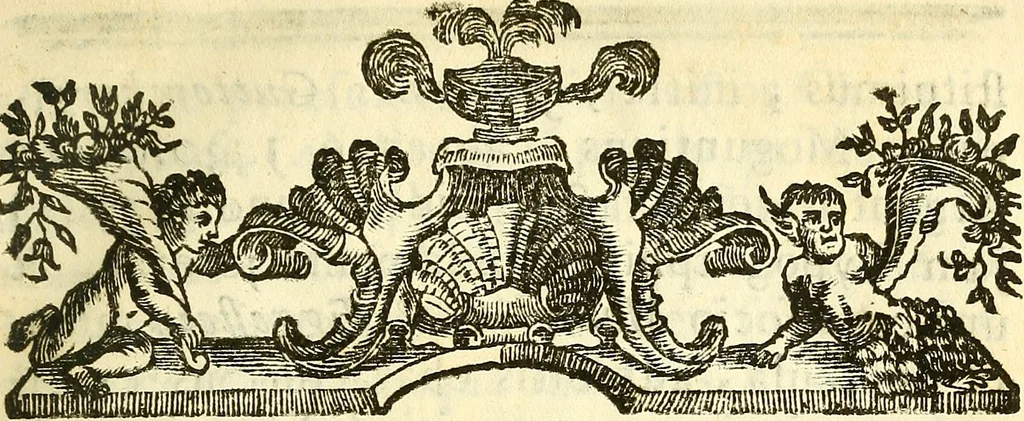 An illustration from Specimen historicum typographiae romanae xv. saeculi., 1778, leaf 20