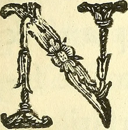 An illustration from Specimen historicum typographiae romanae xv. saeculi., 1778, leaf 8