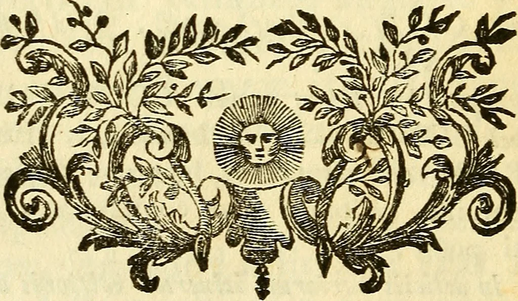 An illustration from Specimen historicum typographiae romanae xv. saeculi., 1778, leaf 89