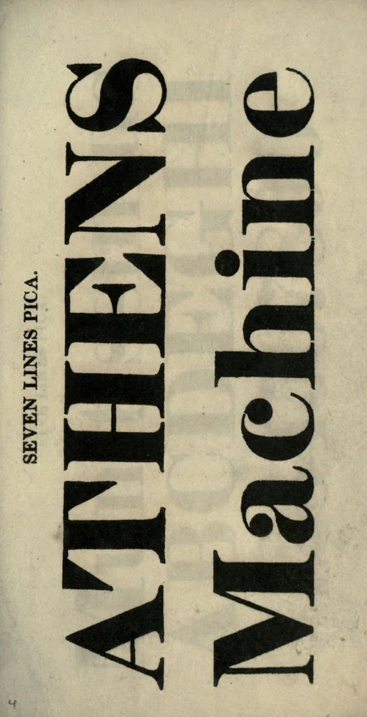 An illustration from Specimen of printing types, from the foundery of Binny & Ronaldson. Philadelphia, 1812, leaf 17