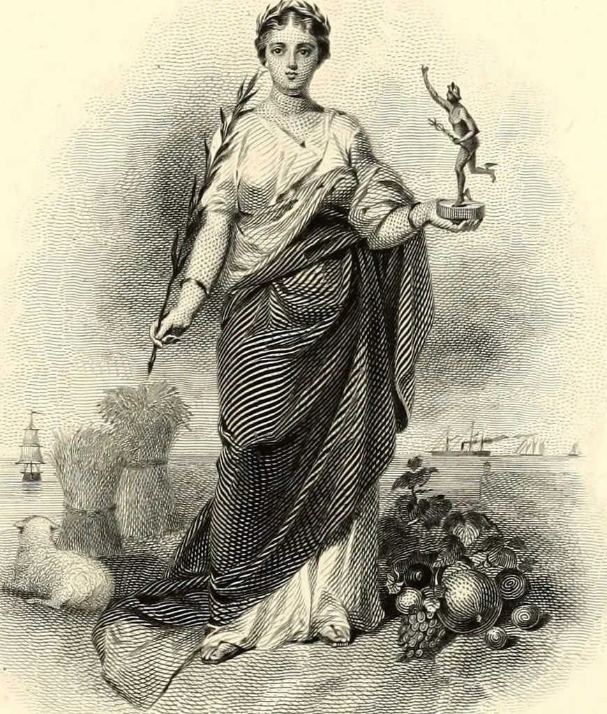 An illustration from Specimens, 1877, leaf 242