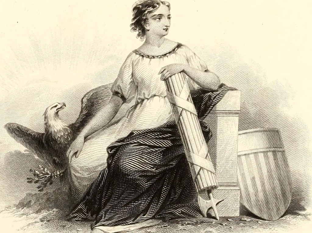 An illustration from Specimens, 1877, leaf 254