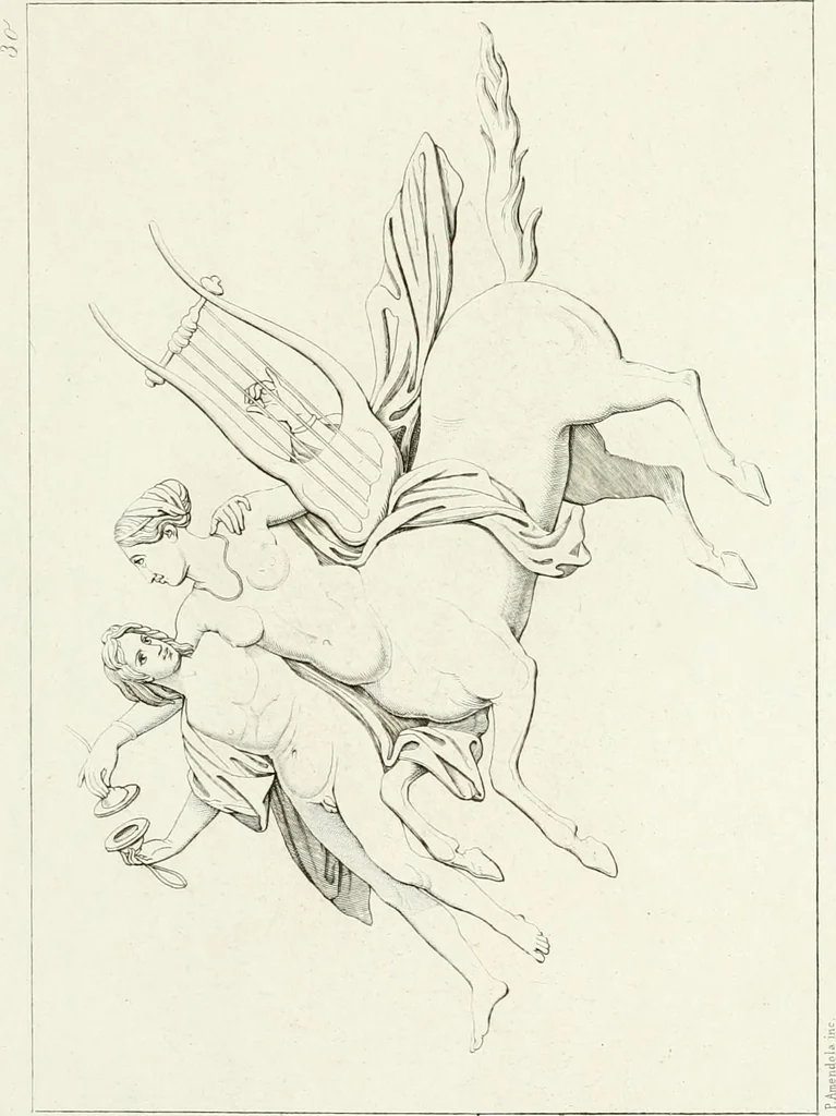 An illustration from Specimens from the Naples Museum : one hundred and sixty-eight plates, engraved on copper by the best Italian artists, illustrating four hundred and sixty-six objects from every branch of art and archaeology, 1889, leaf 102