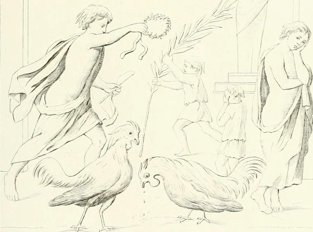An illustration from Specimens from the Naples Museum : one hundred and sixty-eight plates, engraved on copper by the best Italian artists, illustrating four hundred and sixty-six objects from every branch of art and archaeology, 1889, leaf 110