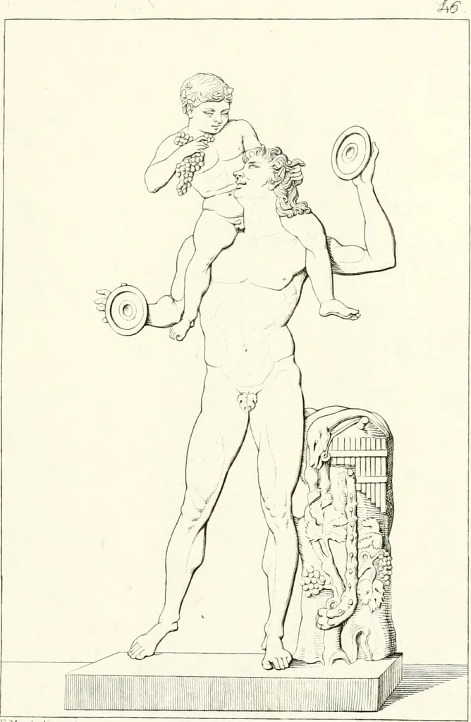 An illustration from Specimens from the Naples Museum : one hundred and sixty-eight plates, engraved on copper by the best Italian artists, illustrating four hundred and sixty-six objects from every branch of art and archaeology, 1889, leaf 134