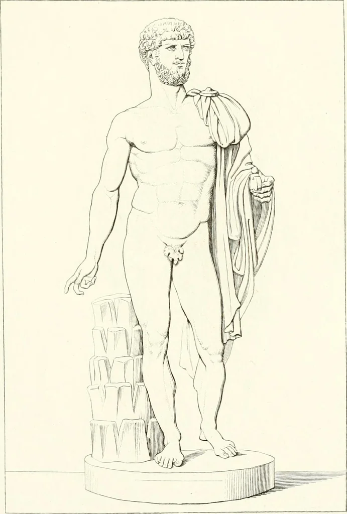 An illustration from Specimens from the Naples Museum : one hundred and sixty-eight plates, engraved on copper by the best Italian artists, illustrating four hundred and sixty-six objects from every branch of art and archaeology, 1889, leaf 140
