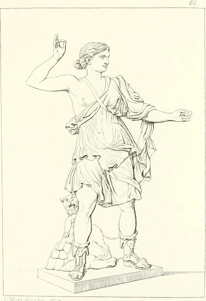 An illustration from Specimens from the Naples Museum : one hundred and sixty-eight plates, engraved on copper by the best Italian artists, illustrating four hundred and sixty-six objects from every branch of art and archaeology, 1889, leaf 164