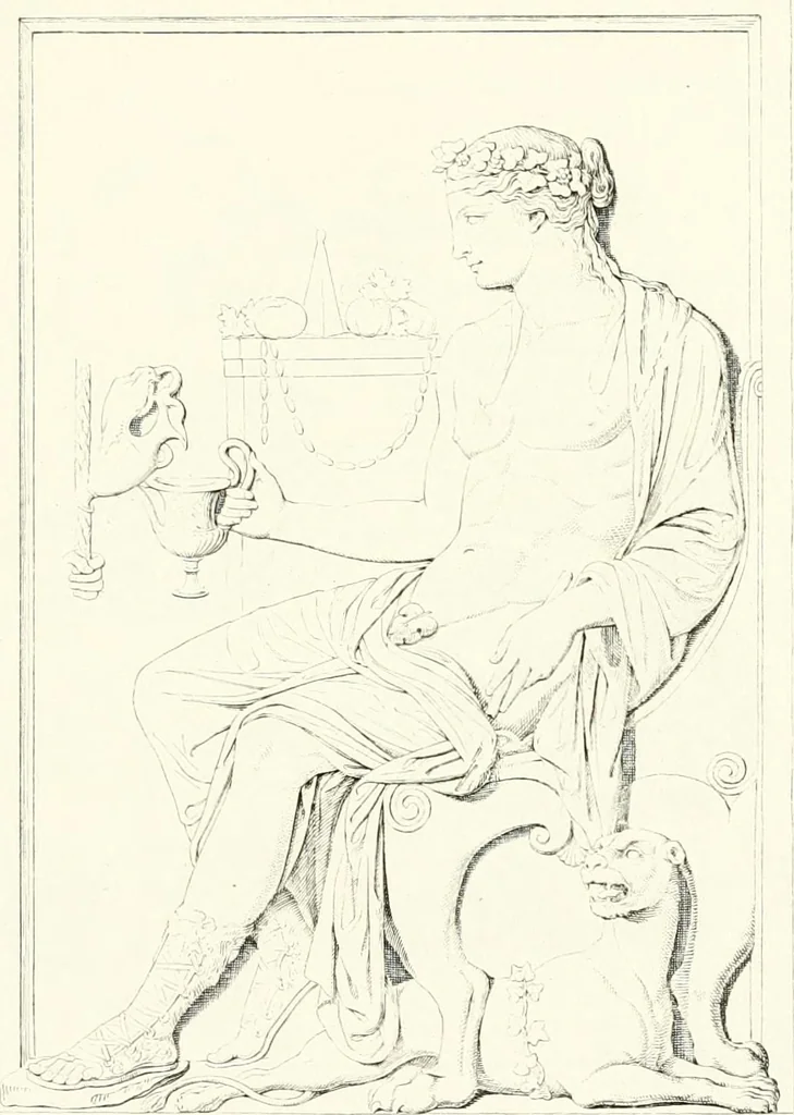 An illustration from Specimens from the Naples Museum : one hundred and sixty-eight plates, engraved on copper by the best Italian artists, illustrating four hundred and sixty-six objects from every branch of art and archaeology, 1889, leaf 172