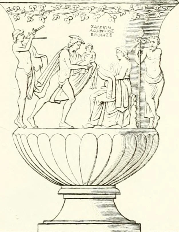 An illustration from Specimens from the Naples Museum : one hundred and sixty-eight plates, engraved on copper by the best Italian artists, illustrating four hundred and sixty-six objects from every branch of art and archaeology, 1889, leaf 178