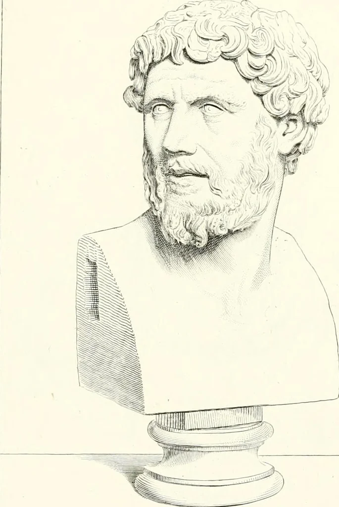 An illustration from Specimens from the Naples Museum : one hundred and sixty-eight plates, engraved on copper by the best Italian artists, illustrating four hundred and sixty-six objects from every branch of art and archaeology, 1889, leaf 182
